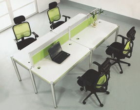 北京辦公家具 轉(zhuǎn)角辦公桌4人位定制方案解析